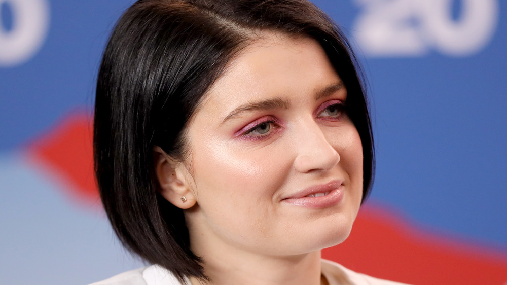 Eve Hewson smiles during an interview