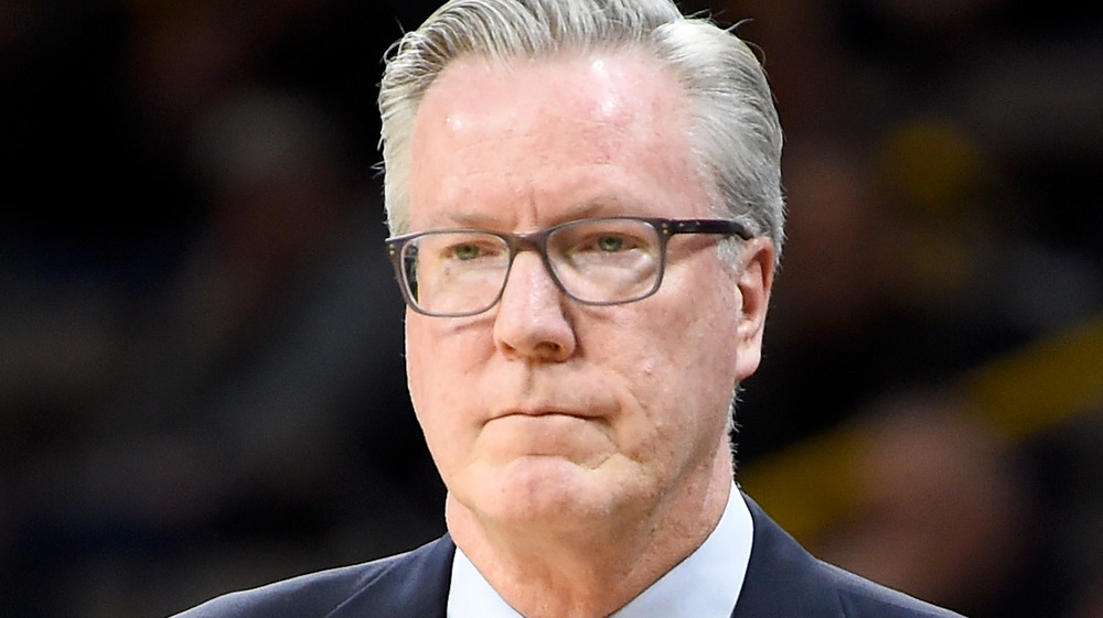 Fran McCaffery on the sidelines 