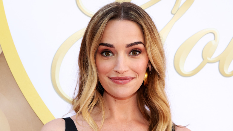 Brianne Howey on red carpet 