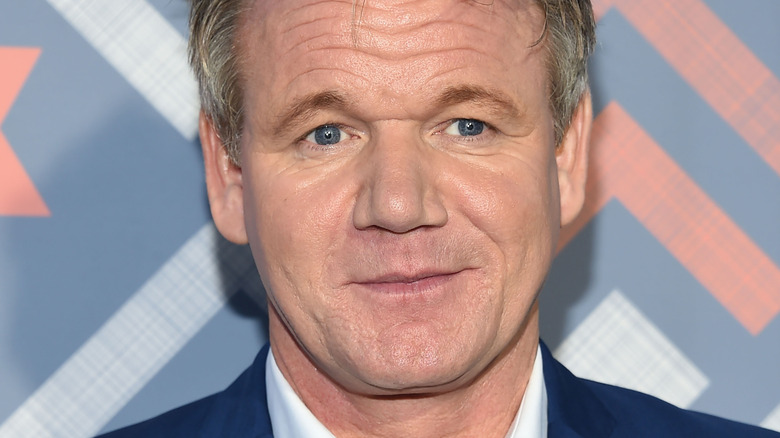 Gordon Ramsay smiling