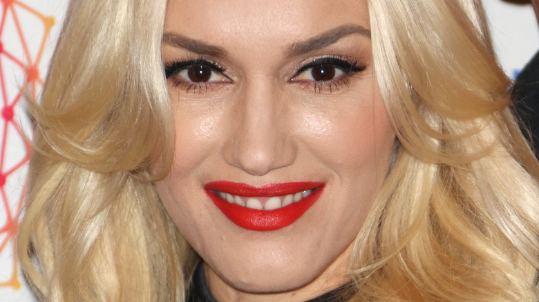 Gwen Stefani smiling