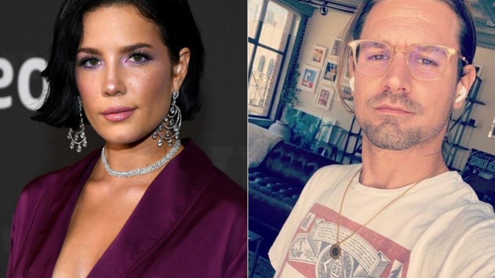 Split image of Halsey and Alev Aydin