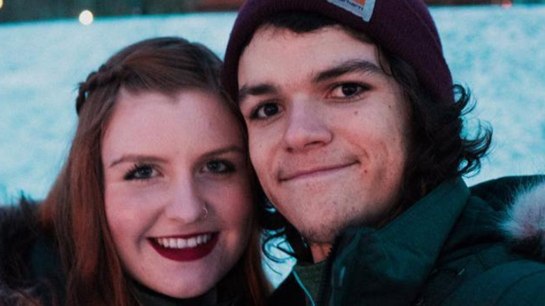 Jacob Roloff and Isabel Rock pose for a photo