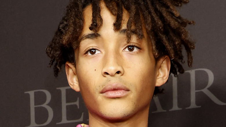 Jaden Smith posing