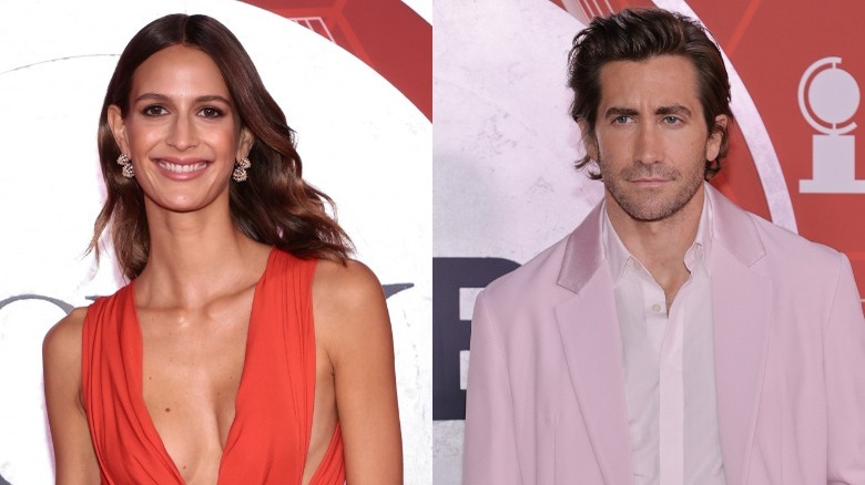 Jeanne Cadieu and Jake Gyllenhaal at the Tonys