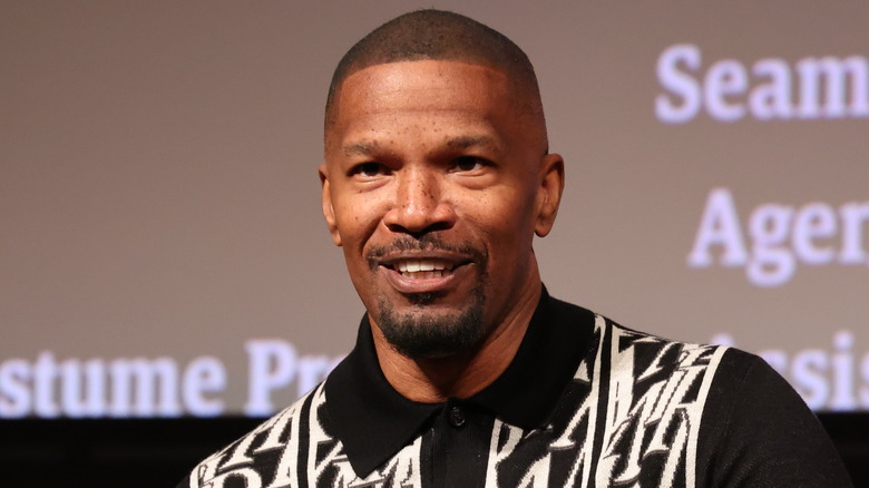 Jamie Foxx smiling