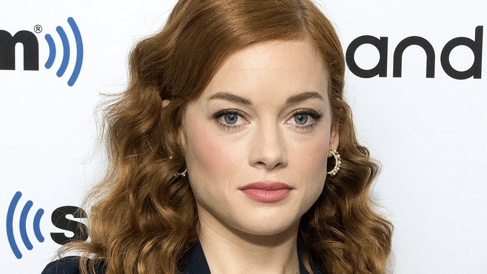 Jane Levy on red carpet