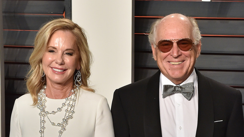 Jimmy Buffett and Jane Slagsvol posing