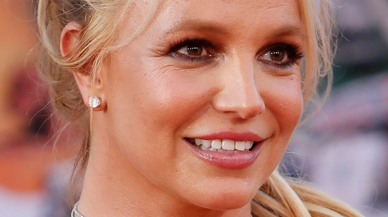 Britney Spears smiling