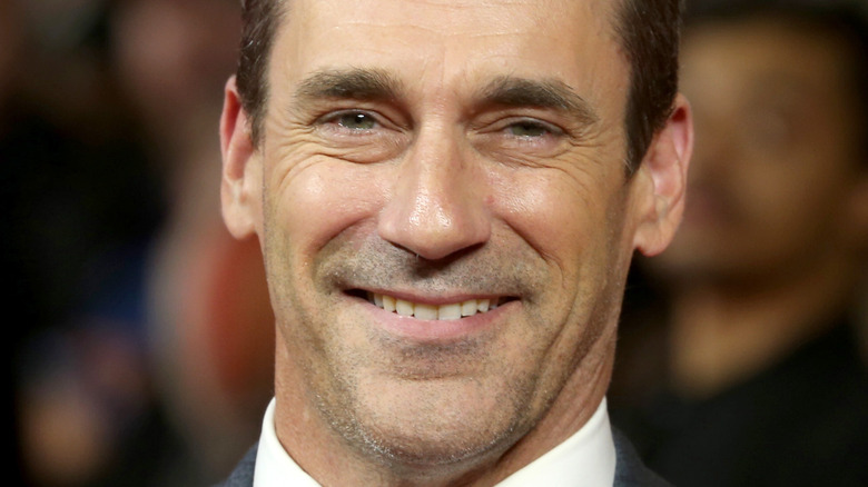 Jon Hamm smiling