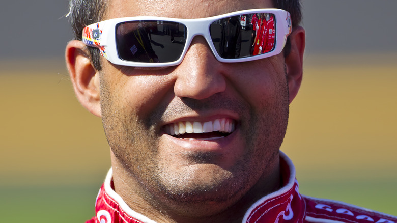 Juan Pablo Montoya at racing event 