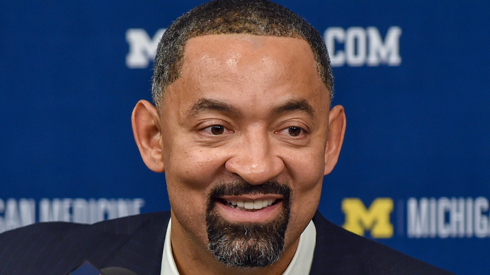 Juwan Howard smiling