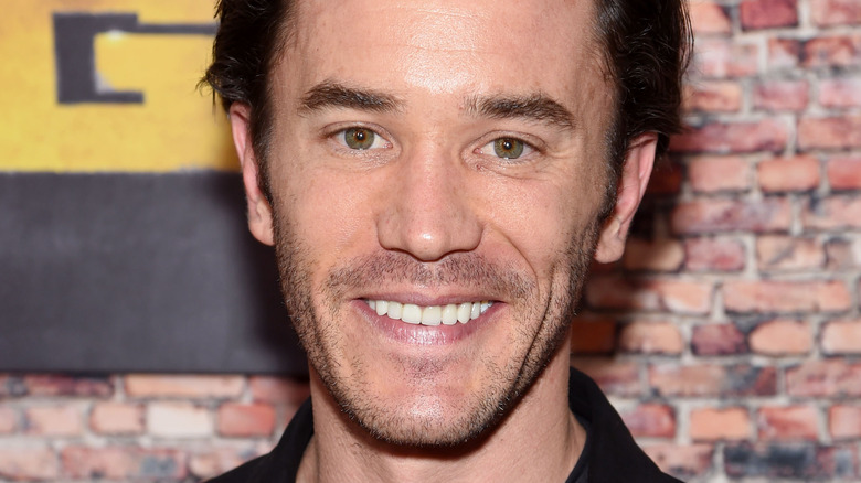 Tom Pelphrey smiling