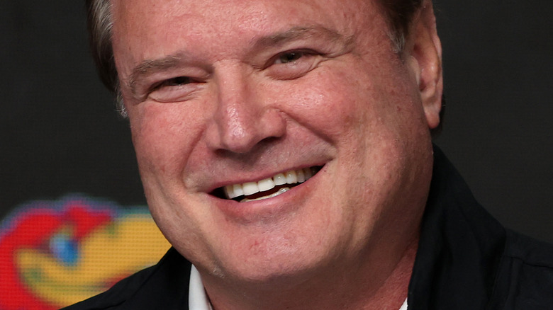 Bill Self smiles