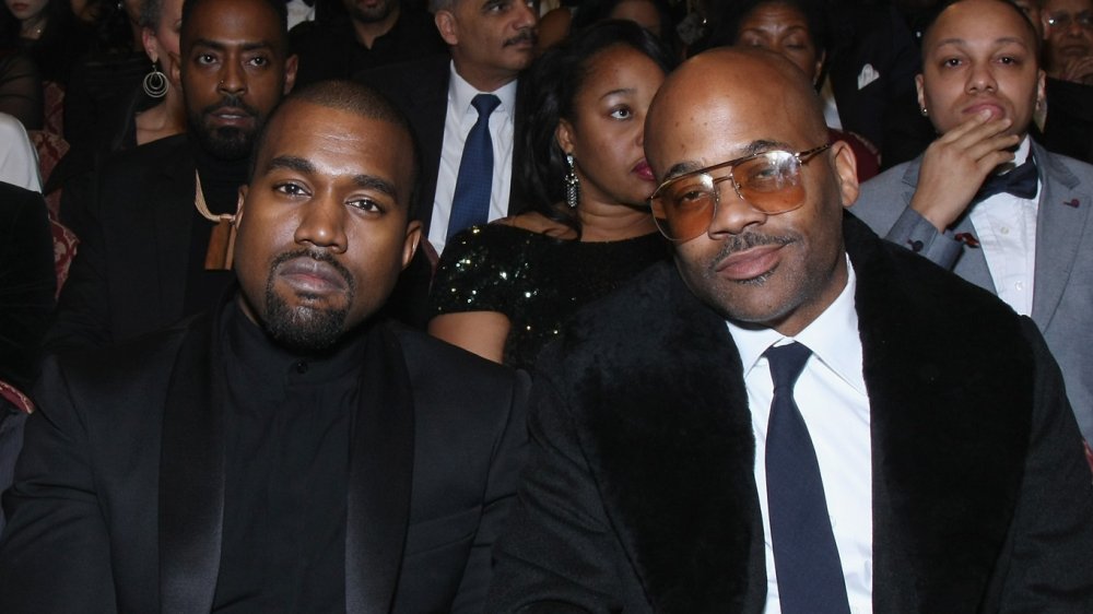 Kanye West and Damon Dash