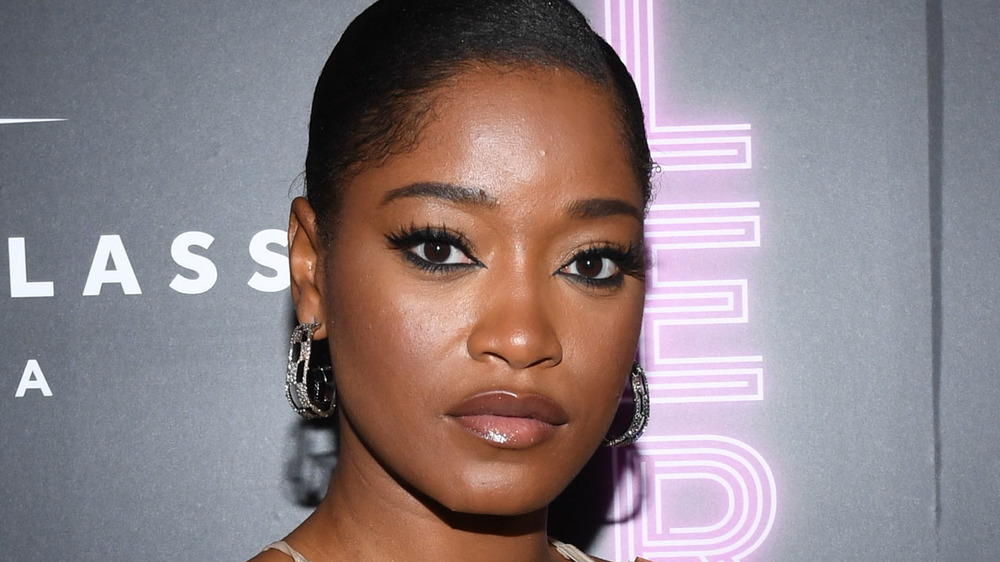 Keke Palmer posing on the red carpet