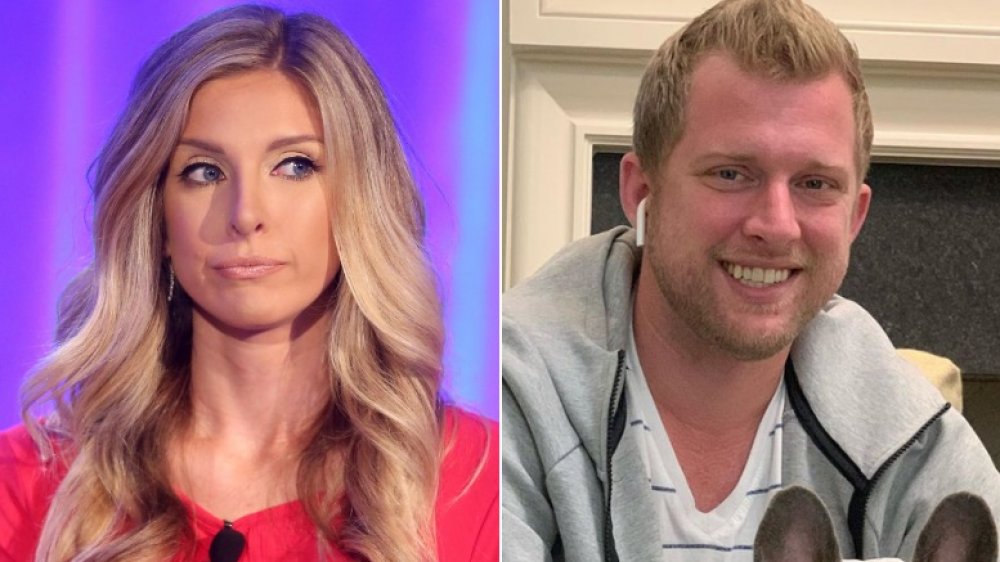 Lindsie Chrisley looking annoyed (left), Kyle Chrisley smiling (right)