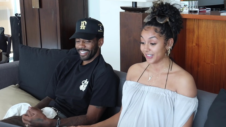 Kyrie Irving with Marlene Wilkerson