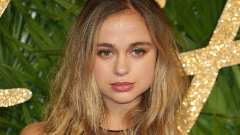 Lady Amelia Windsor posing