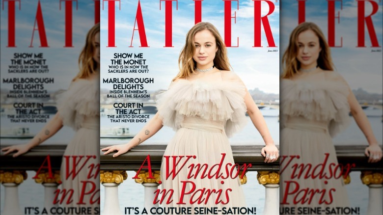 Lady Amelia Windsor on Tatler cover