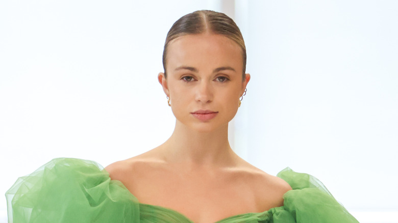 Lady Amelia Windsor walking runway