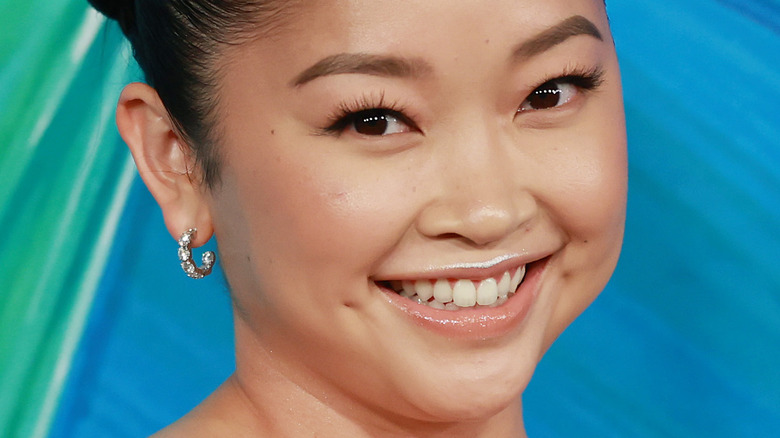 Lana Condor smiling