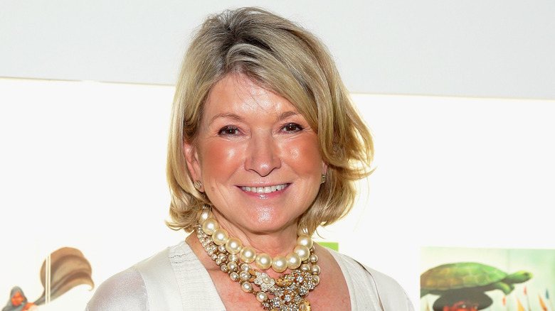 Martha Stewart smiling