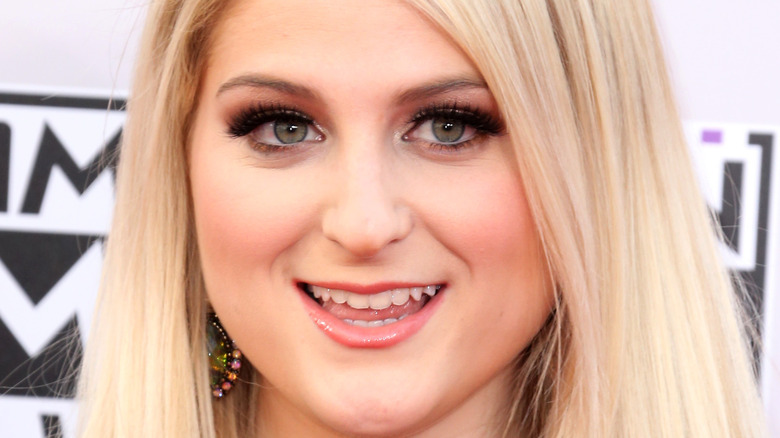 Meghan Trainor on the red carpet 
