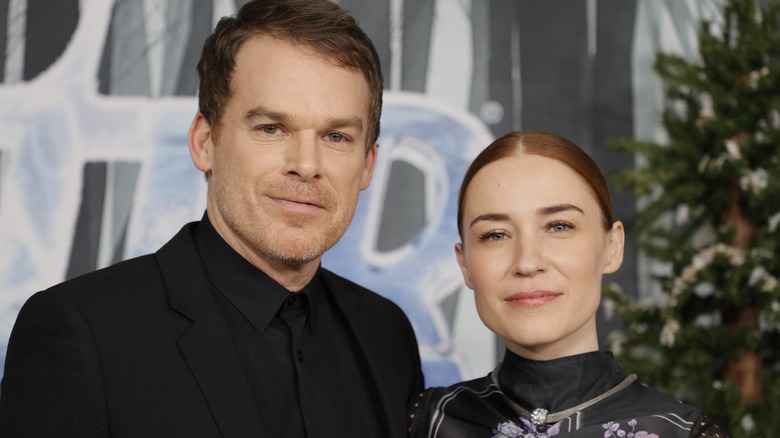 Michael C. Hall with wife Morgan Macgregor