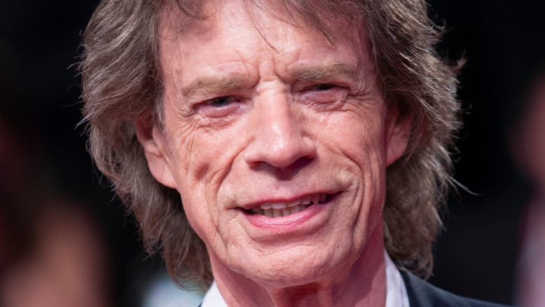 Mick Jagger smiling