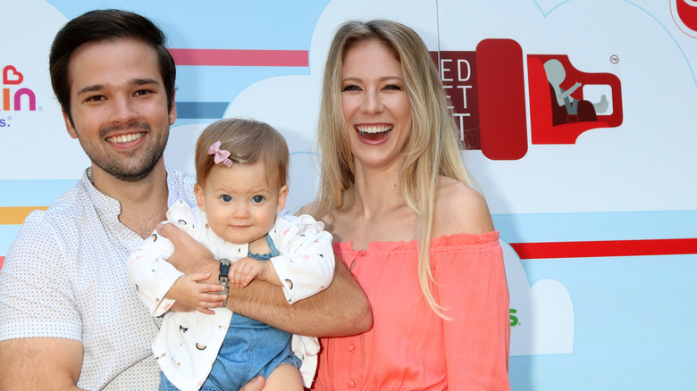 Nathan Kress and London Elise Kress with Rosie