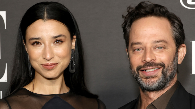 Lily Kwong and Nick Kroll posing