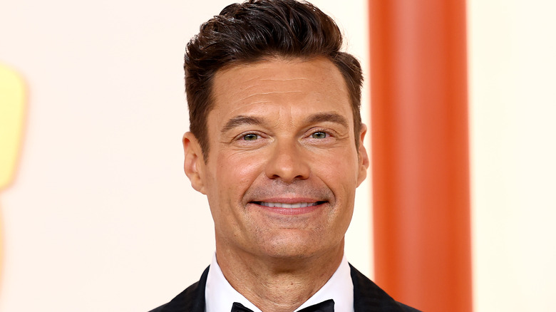 Ryan Seacrest smiling