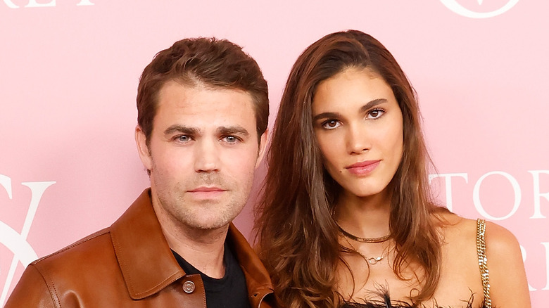 Paul Wesley and Natalie Kuckenburg