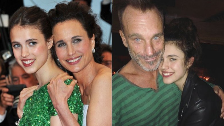Margaret Qualley, Andie MacDowell, Paul Qualley 