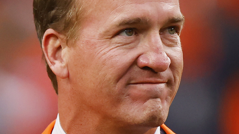Peyton Manning smiling in 2021