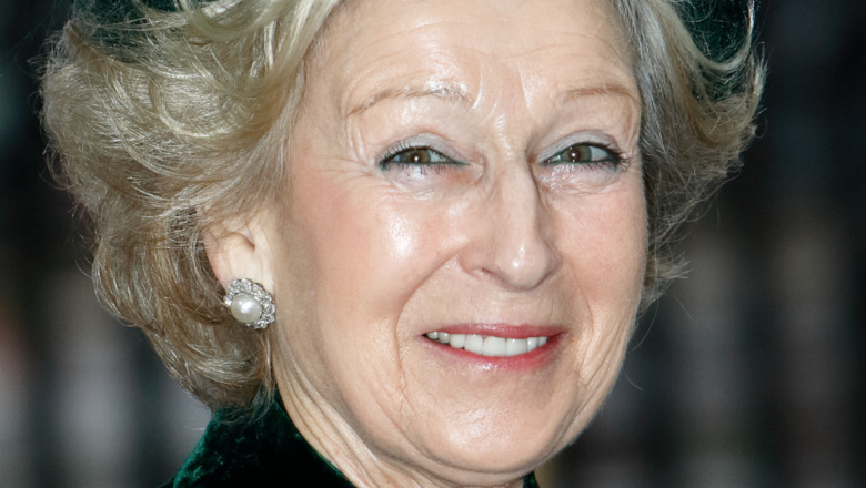 Princess Alexandra, The Honourable Lady Ogilvy, smiling 