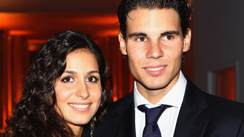Xisca Perello and Rafael Nadal