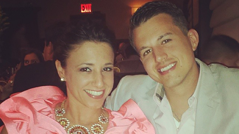 Danielle Cabral posing with husband Nate