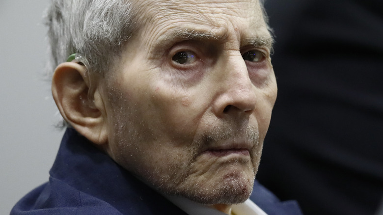 Robert Durst in a courtroom