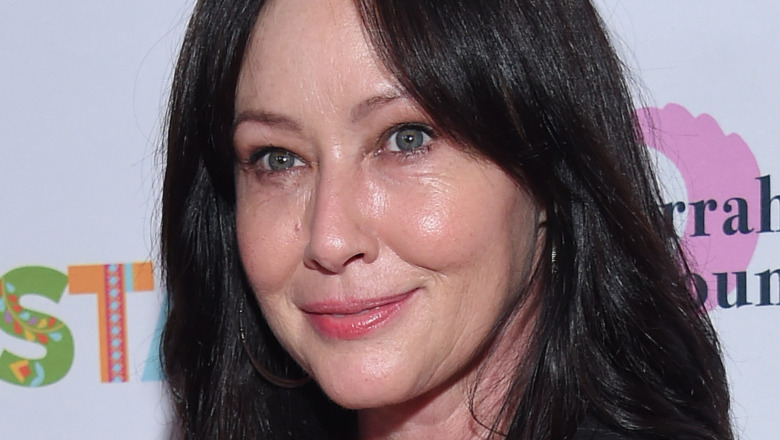 Shannen Doherty on the red carpet