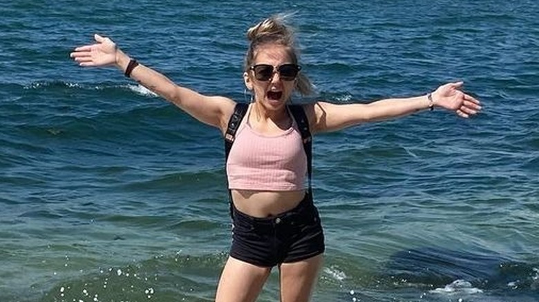 Shauna Rae at the beach