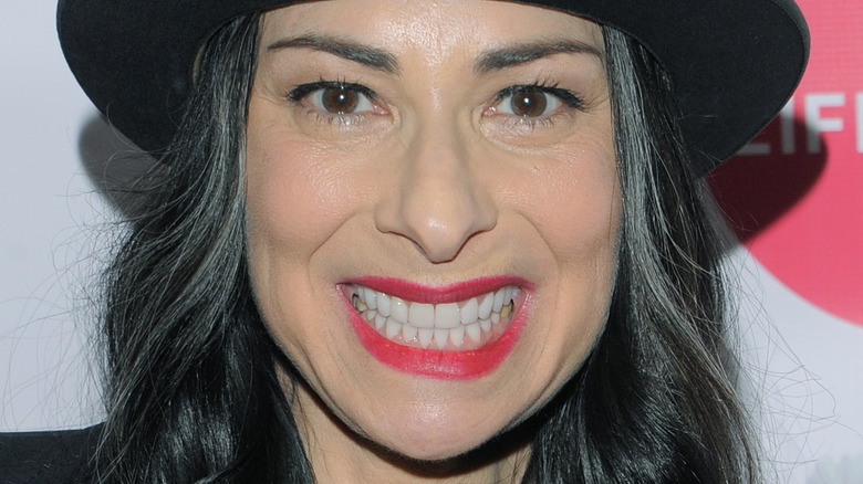 Stacy London smiles