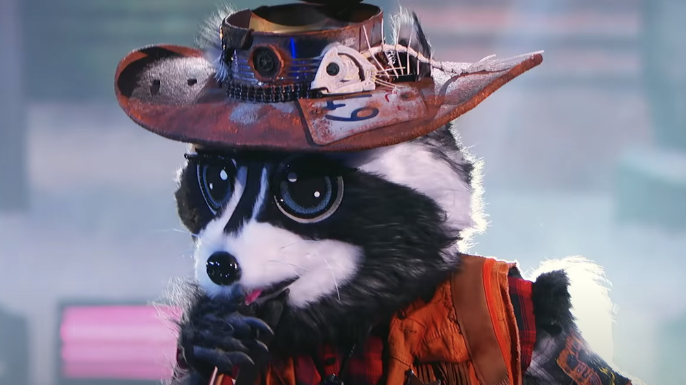 The Raccoon performs on The Masked Singer