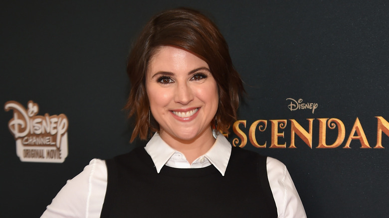 Melanie Paxson attending the premiere of Disney Channel's "Descendants"