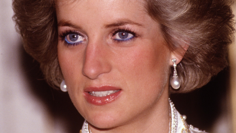 Princess Diana posing