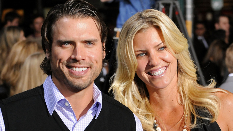 Joshua Morrow and Tobe Keeney smiling