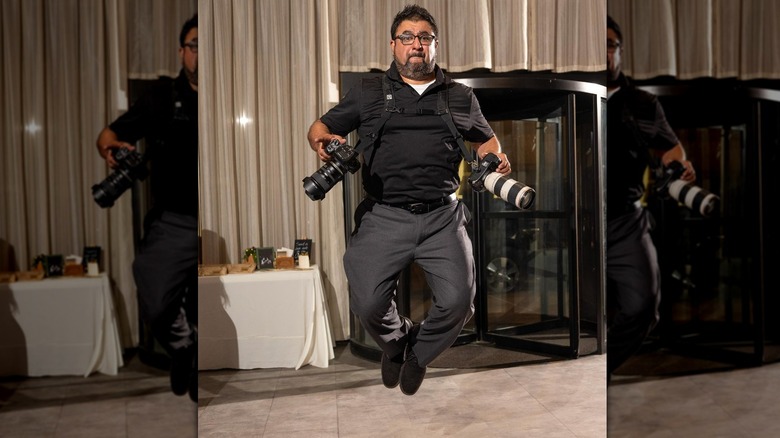 Ali Rafiq jumping