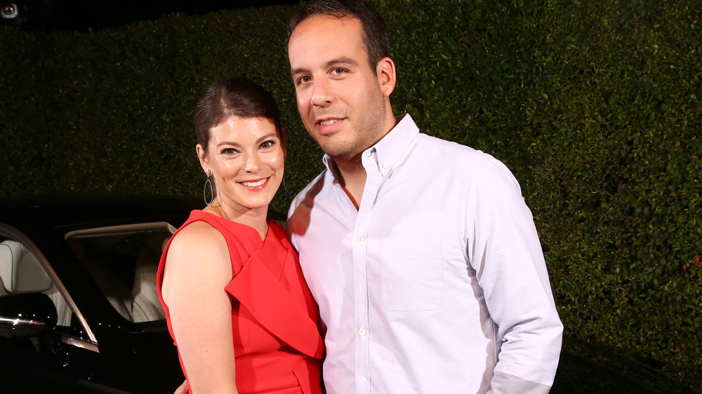 Gail Simmons and Jeremy Abrams at event 