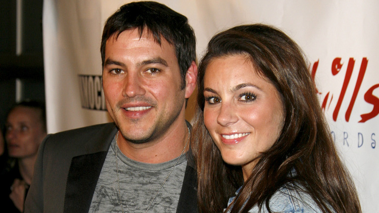 Tyler Christopher and Brienne Pedigo smiling
